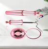 Nya magnetögonfransar Eyeliner Eyelash Curler Set Natural Long Magnetic False Eyelashes Pickezer Kit3169212