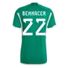 22 23 Jerseys de futebol da Algélia Mens Algerie Mahrez Feghouli Slimani Bennacer Atal Home Away 23 24 Treinamento Desgaste UNIFORMAS CHANCIDAS DE FOITO