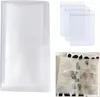 Storage Bags 84/160 Slots Transparent Jewelry Bag Dustproof Book Necklace Earring Ring Portable Travel Organizer