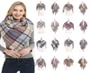 39 stylów wełniane szaliki w kratę Kobieta frędzlowa owijanie kratowe owijanie ograniczona szal szal zimowy szyjka kratowy Ketek S4403125