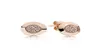 Klassisk design 925 Silverörhängen sätter originalbox för 18K Rose Gold Signature Stud Earring Women Luxury Jewelry5086065