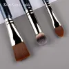 Zestawy Shoushoulang Professional ręcznie robione szczotkę makijażu 1PC Foundation Concoreer Brush Soft Resilient Syntetyczne Makijaż Makijażu