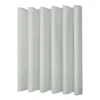 Shower Curtains White Curtain Plain Thick El Solid Color Curtain.