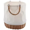 Shopping Bags ASDS-Bag Waterproof Women Rattan Clutch Handbag Summer Beach Wicker Bag For Leisure Ladies Tote