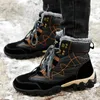 Fitness schoenen mannen sport winter warm plus maat 38-47 katoenen sneeuw outdoor mountain wandel heren thermische laarzen jagen