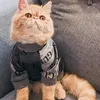 개 의류 애완 동물 고양이 의상 벨벳 소프트 스웨터 새끼 고양이 강아지 패션 코트 재킷 작은 옷 테디 슈나우저 잠옷 용품
