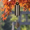 Dekorativa figurer Easy Use Window Hanging Beautiful Sound Iron Pipe Wind Chimes Outdoor Ornaments Pendant Bell Heroic Windbell