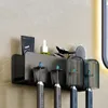 Nicht stanze elektrische Zahnbürstenhalter, Spülenbecherhalter, Pistole Asche Spülmauer montierte elektrische Zahnbürstenhalter-Junglebyi 05