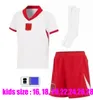 Polônia 2024 Lewandowski Soccer Jerseys Men Kit Kit Polonia 2025 Zielinski Milik Zalewski Szymanski Camisa de futebol polonesa Polen Uniform Boy 24 25 Pologne Bednarek