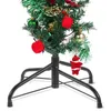 Juldekorationer 35 cm konstgjorda träd traditionella stativ Xmas bottenhållare