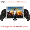 Gamepads ipega 9023s GamePad Controller Mobile Wireless 4.0 Joystick pour Samsung Galaxy S10 / S10 + / S20 S20 + 5G / Huawei P40 Pro P30 Pro Mate