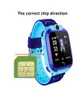 Kinder039s Smart Watch SOS Telefon Uhr Smartwatch für Kinder mit SIM -Karte PO wasserdichte IP67 -Kindergeschenk für iOS Android18015866003