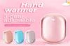 Mini Power Banks Hand Warmer Heating Mobile Power Rechargeable Cobblestone Pocket Powers Bank Reusable Electric Winter Heater1926644