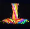 100st Glowstick Neon Party fluorescerande armband halsband Glöd i de mörka neonpinnarna julfesttillbehör5957716