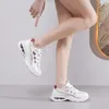 Casual Shoes Crlaydk Women Chunky Sneakers Air Cushion Sports Platform Mesh Pappa Walking Breatble Fashion Running Tennis