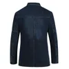 Mens Denim Blazer Male Suit Oversized Fashion Cotton Vintage 4XL Male Blue Coat Denim Jacket Men Jeans Blazers BG2182 240401