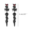 Stud Earrings Gothic Rose Sword For Women Metal Piercing Earring Thorns Ear Jewelry