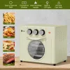 FRYERS 220V Air Fryer 18L Grande torradeira de convecção Modos 4 com Função de Controle de Temperatura do Timer Fryer Multifuncional