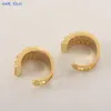 Boucles d'oreilles de cerceau MHS.Sun Mosaic Cz Design Fashion Fashion Women Jewelry Gold plaquée pour le dîner