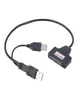 100st USB till SATA -adapterkabel USB 20 till 25 tum HDD hårddisk för stationär bärbar dator PC HDD1581428