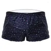 Underpants 2024 uomini BOXER SHORT Short sciodo di abbigliamento da sonno traspirante pantaloncini sexy a punti sexy