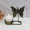 Candle Holders European Style Metal Holder Decorative Candlestick Romantic Stand Decoration For Home Bedroom Dining Table