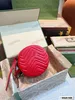 新しいファッショナブルな女性用ラウンドケーキバッグデザイナーラグジュアリー品質マーモントショルダーバッグ旅行ショッピングエッセンシャルポータブルクロスボディコイン財布