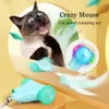 تشغيل لعبة Mouse Cat Toys التفاعلية الملونة الخفيفة القط العصي العصي غير المنتظمة للقطط الكهربائية القطط الكهربائية الفئران Smart Sensor Toy 240411