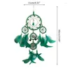 Decorative Figurines Handmade Beads & Feathers Wall Hanging Bedroom Ornament Decorations For Home Room Window Car Gift