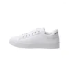 Casual Shoes White Women Sneakers Board Flats varumärke Kvinnliga skor Tjock Sole Höjd ökar