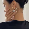 Adita Studs de contre-qualité les plus hauts marques Designer Femmes Boucles d'oreilles Fashion Fashion Gold Plated Earring Advanced Advanced Exquis Gift8119517