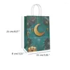 Enveloppe cadeau 12pcs sac en papier Eid Mubaraks Présent les emballages