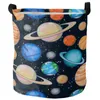 Bolsas de lavanderia Sistema solar Sistema de terra cesto dobrável cesto de grande capacidade Roupas de armazenamento Organizador infantil brinquedo