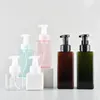 Butelki do przechowywania pianka pianka butelka dezynfekcja rąk do czyszczenia twarzy pompowanie pompki plastikowe szampon pod prysznicem żelowy dozownik żelowy