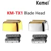 Shavers Kemei Professional交換用のフォイルとカッターブレードは、KMTX1シェーバーオリジナルエレクトリックシェーバーブレードに適した設定