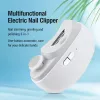 Blender 2 Speed Intelligent Automatic Electric Nail Clipper Multifonctional Grinder Enfants Adulte Triming Polissing Auxiliary Light USB