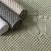 Badmatten voet jacquard katoenen mat toiletvloer water absorberen badkamer tapijt tapijten el doucheruimte wipe voeten handdoeken kussen tapis