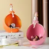 Figurine decorative Nordic Luxury Bubble Girl Storage Box Adornments Ho