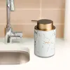 Płynna dozownik mydła Maszyna pompa pompowa Butelka do napełniania marmurowe akcesoria do łazienki