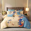 Sängkläder set vinter lyxigt smidigt set sexig romantisk polyester varmt sovrum modedesign Edredones de cama hem dekor ec50ct