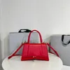 FreShip 10A de alta qualidade Hourglass Designer Bolsa Bolsas de Luxúria Bolsas de Couro Crocodilo Bolsas de Bolsa de Bolsa Mulher Bolsa de Bandeira da Mulher