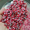 100 g di rossetto rosso di San Valentino Love Bear Bowknot Letter Polymer Clay Sprinkles per melma per le nail art