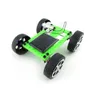 80cm75cm32cm DIY Mini Solar Energy Poederveer racer speelgoedauto Assemble Voertuig Kid Education Kit 240408