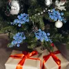 Decorative Flowers Christmas Imitation Berries Tree Ornaments Xmas Decoration Artificial Holiday Festive Crafts Season Gold Home Picks 2024