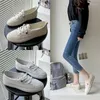 Casual Shoes Comemore Comfortable Women's Flat White Lace-up Summer Vulcanized Sneakers Ladies Light Soft Shallow Mouth Loafers