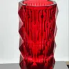 Vasos Design de cilindro minimalista moderno Estilo nórdico criativo Luxury Red Ikebana Decoration Maisons Decoração de escritório WZ50HP
