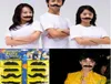 Inteiro 1 conjunto de 12 figurinos elegantes festas de bigode falso adorável4720954