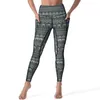 Aktywne spodnie Boho Elephant Leggingi Retro Animal Print Push up joga nowość szybkie sucha nogi damski trening sportowy rajstopy sportowe