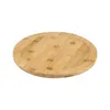 Bakeware Tools Rotating Wooden Tray Board Swivel Plate Pizza Serving For Home Pantry Dining Table Cabinet Kitchen