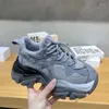 Casual Shoes Fsahion Track Trainers Brand Design Sneakers Sports Autumn Platform Female Footwear Vulcanize Ins